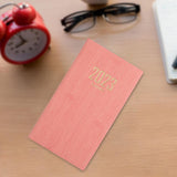 Maxbell Recording Weekly Notebook Planner Planning Daily Account for Gifts New Year Pink