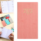 Maxbell Recording Weekly Notebook Planner Planning Daily Account for Gifts New Year Pink