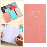 Maxbell Recording Weekly Notebook Planner Planning Daily Account for Gifts New Year Pink