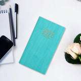Maxbell Recording Weekly Notebook Planner Planning Daily Account for Gifts New Year Green
