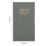 Maxbell Recording Weekly Notebook Planner Planning Daily Account for Gifts New Year Dark Green