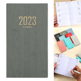 Maxbell Recording Weekly Notebook Planner Planning Daily Account for Gifts New Year Dark Green