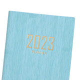 Maxbell Recording Weekly Notebook Planner Planning Daily Account for Gifts New Year Blue