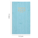 Maxbell Recording Weekly Notebook Planner Planning Daily Account for Gifts New Year Blue