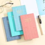 Maxbell Recording Weekly Notebook Planner Planning Daily Account for Gifts New Year Blue