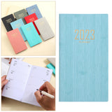 Maxbell Recording Weekly Notebook Planner Planning Daily Account for Gifts New Year Blue