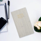 Maxbell Recording Weekly Notebook Planner Planning Daily Account for Gifts New Year Beige