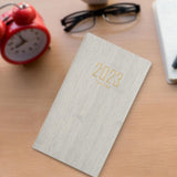 Maxbell Recording Weekly Notebook Planner Planning Daily Account for Gifts New Year Beige