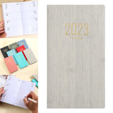 Maxbell Recording Weekly Notebook Planner Planning Daily Account for Gifts New Year Beige