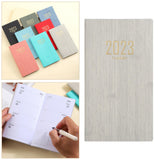Maxbell Recording Weekly Notebook Planner Planning Daily Account for Gifts New Year Beige