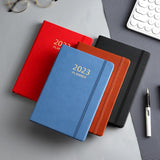Maxbell A5 Diary Notebook Journals Notebook 2023 Monthly Planner Notepad Thick Paper Red