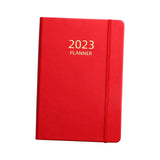Maxbell A5 Diary Notebook Journals Notebook 2023 Monthly Planner Notepad Thick Paper Red