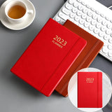 Maxbell A5 Diary Notebook Journals Notebook 2023 Monthly Planner Notepad Thick Paper Red