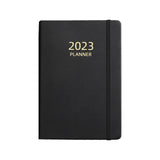Maxbell A5 Diary Notebook Journals Notebook 2023 Monthly Planner Notepad Thick Paper Black