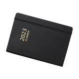 Maxbell A5 Diary Notebook Journals Notebook 2023 Monthly Planner Notepad Thick Paper Black