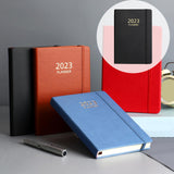 Maxbell A5 Diary Notebook Journals Notebook 2023 Monthly Planner Notepad Thick Paper Black
