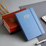 Maxbell A5 Diary Notebook Journals Notebook 2023 Monthly Planner Notepad Thick Paper Blue