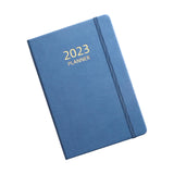 Maxbell A5 Diary Notebook Journals Notebook 2023 Monthly Planner Notepad Thick Paper Blue