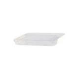 Maxbell File Container Box Holder with Cover Clear for office Project Case Small