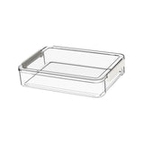 Maxbell File Container Box Holder with Cover Clear for office Project Case Large