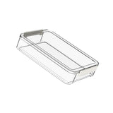 Maxbell File Container Box Holder with Cover Clear for office Project Case Large