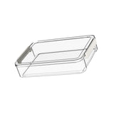 Maxbell File Container Box Holder with Cover Clear for office Project Case Large