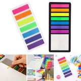Maxbell Index Tabs Writable Page Sticky Notes for Diaries Book Markers Magazines Seven Colors