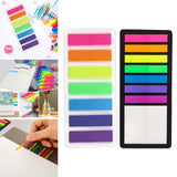 Maxbell Index Tabs Writable Page Sticky Notes for Diaries Book Markers Magazines Seven Colors
