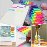 Maxbell Index Tabs Writable Page Sticky Notes for Diaries Book Markers Magazines Seven Colors