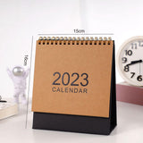 Maxbell Daily Flip Calendar Yearly Calendar Planner Desktop for ideas Meetings Small and Black
