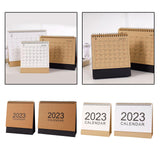 Maxbell Daily Flip Calendar Yearly Calendar Planner Desktop for ideas Meetings Small and Black