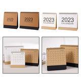 Maxbell Daily Flip Calendar Yearly Calendar Planner Desktop for ideas Meetings Small and Black