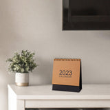 Maxbell Daily Flip Calendar Yearly Calendar Planner Desktop for ideas Meetings Small and Black