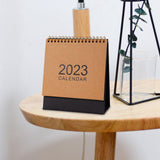 Maxbell Daily Flip Calendar Yearly Calendar Planner Desktop for ideas Meetings Small and Black