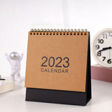 Maxbell Daily Flip Calendar Yearly Calendar Planner Desktop for ideas Meetings Small and Black