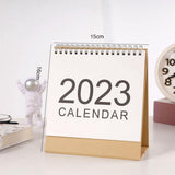 Maxbell Daily Flip Calendar Yearly Calendar Planner Desktop for ideas Meetings Small and White