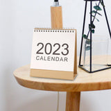 Maxbell Daily Flip Calendar Yearly Calendar Planner Desktop for ideas Meetings Small and White