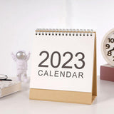 Maxbell Daily Flip Calendar Yearly Calendar Planner Desktop for ideas Meetings Small and White