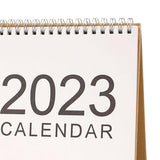 Maxbell Daily Flip Calendar Yearly Calendar Planner Desktop for ideas Meetings Small and White