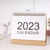Maxbell Daily Flip Calendar Yearly Calendar Planner Desktop for ideas Meetings Medium and White
