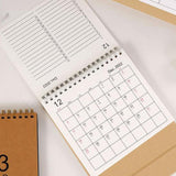 Maxbell Daily Flip Calendar Yearly Calendar Planner Desktop for ideas Meetings Medium and White