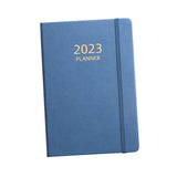 Maxbell A5 Notebook Planner Journal Notebook 2023 Weekly Planner Notepads PU Cover Blue