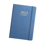 Maxbell A5 Notebook Planner Journal Notebook 2023 Weekly Planner Notepads PU Cover Blue