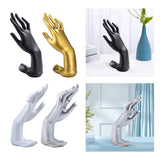 Maxbell Rings Hand Holder Finger Rings Bracelets Rack Jewelry Display for Dresser Black