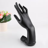 Maxbell Rings Hand Holder Finger Rings Bracelets Rack Jewelry Display for Dresser Black