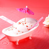 Maxbell Porcelain Bathtub Shape Party Cocktail beverage Cup Mug Tableware Accessory