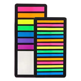 Maxbell 2Pcs Fluorescent Sticky Tabs Sticky Notes Flags Stickers for Magazines