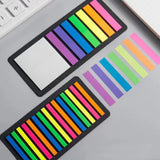 Maxbell 2Pcs Fluorescent Sticky Tabs Sticky Notes Flags Stickers for Magazines