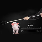 Maxbell Pig Holder Long Pole Farm Equipment Cable Catching for Farm Accessories 65cm