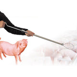 Maxbell Pig Holder Long Pole Farm Equipment Cable Catching for Farm Accessories 65cm